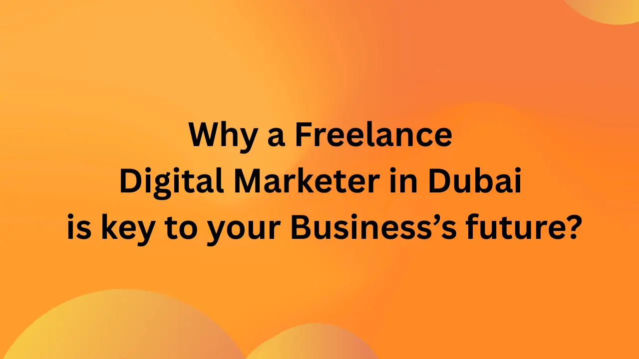 Digital Marketing Freelancer in Dubai blog